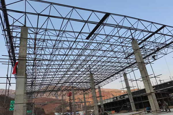 保定钢结构网架图片