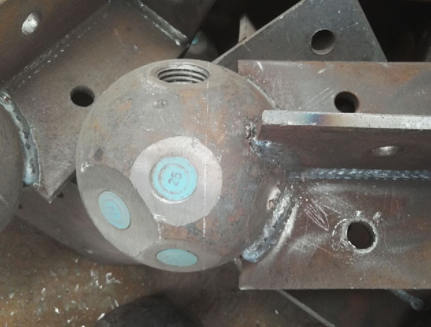 保定螺栓球球塞，网架配件