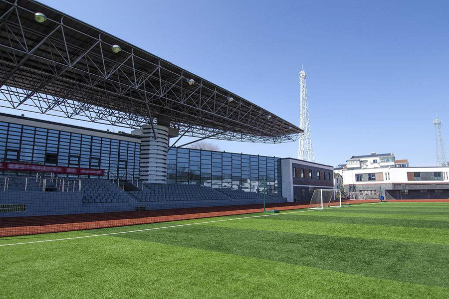 保定体育场看台网架工程